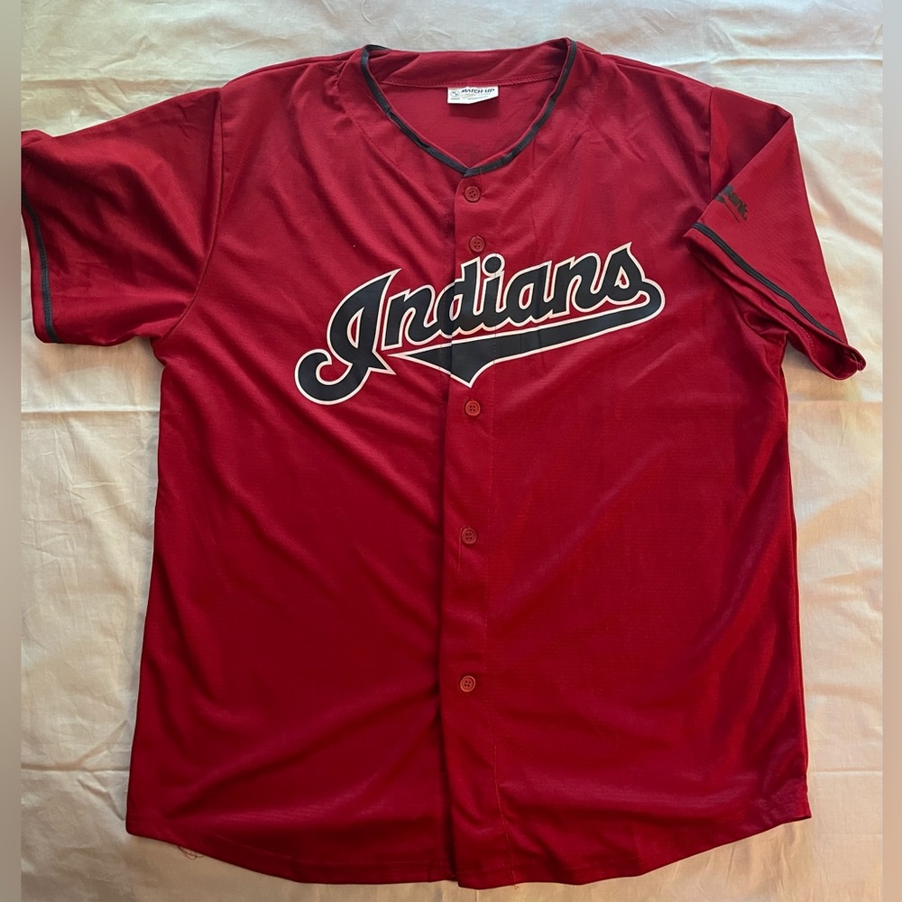 🇺🇸CLEVELAND INDIANS (MERCADO) BASEBALL JERSEY!